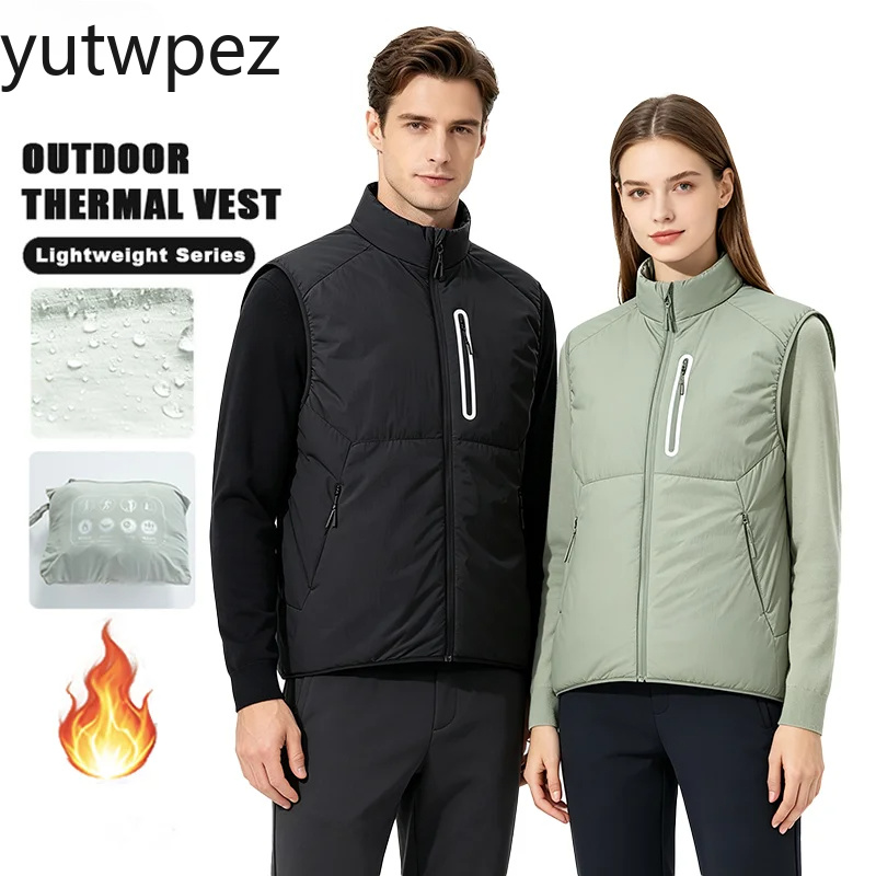 Outdoor Sport Jacket Brand - 유니섹스 따뜻한 코튼 조끼 가벼운 방수