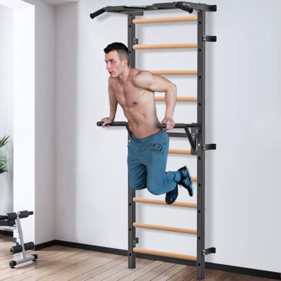 벽걸이형 체조 스톨바 2x2 스웨덴 사다리 (1홀 솔리 - Gymnastic Bar Home 리뷰 및 가격