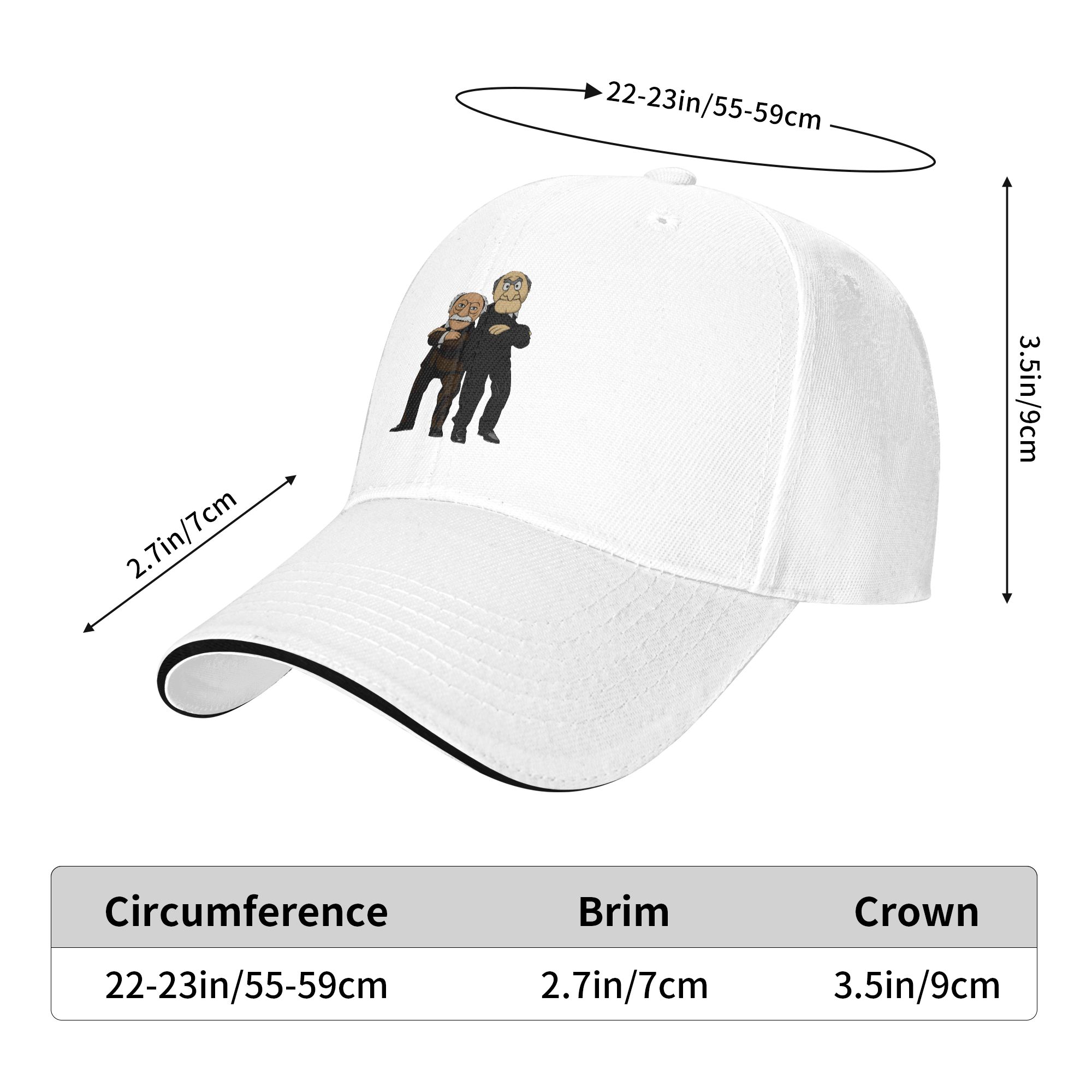 Statler 및 Waldorf 야구 모자 y2k 레트 - Outdoor Sport Ideas 리뷰 및 가격